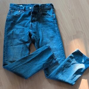 Classic Levi 501 Blue Denim Jeans